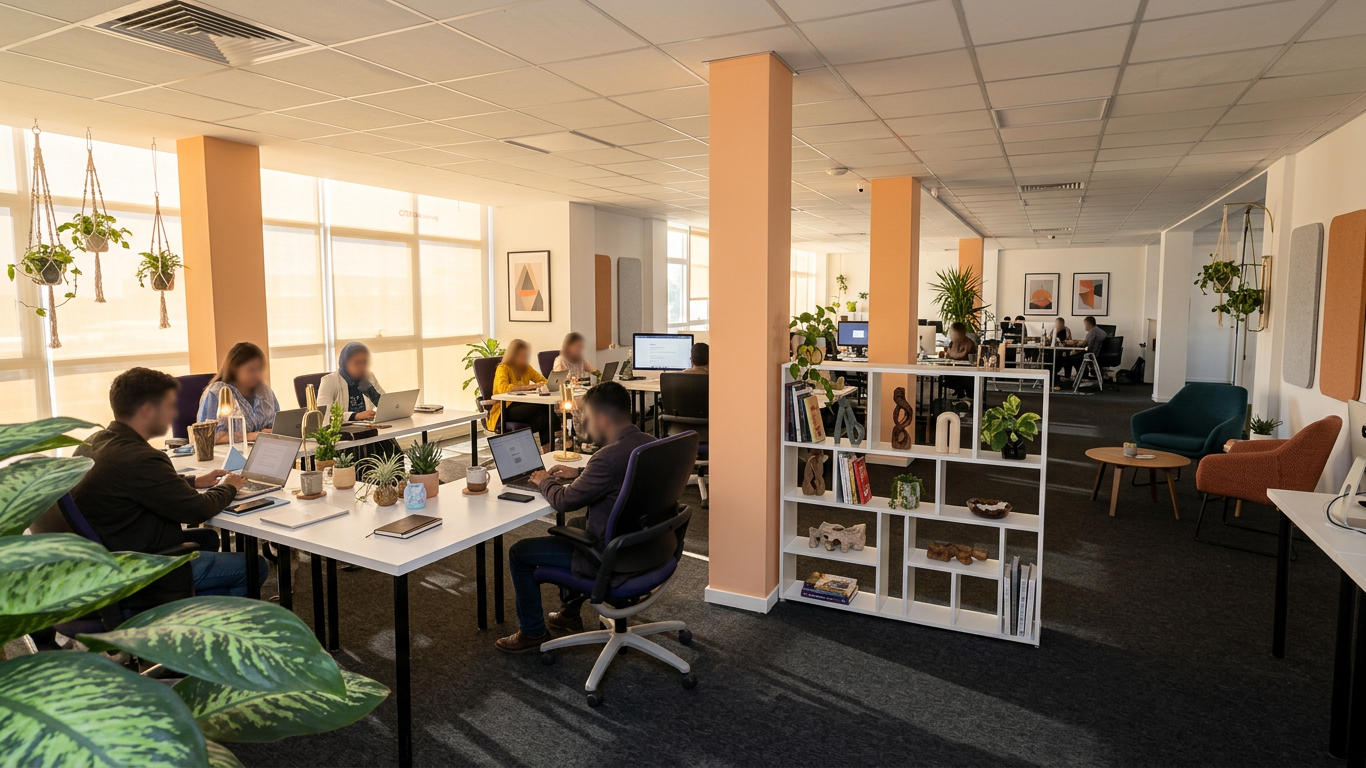 Confirmation call center — agent floor